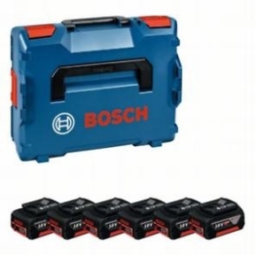 Pack 18V: 6x4,0Ah + LBOXX 136 1600A02A2S Bosch - DBP18V640AH136