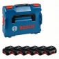 Pack 18V: 6x4,0Ah + LBOXX 136 1600A02A2S Bosch