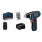 Aparafusadora GSR 12V-15+2x2,0+25 Acessórios+Carregador 12V-20+Bolsa 060186810H Bosch