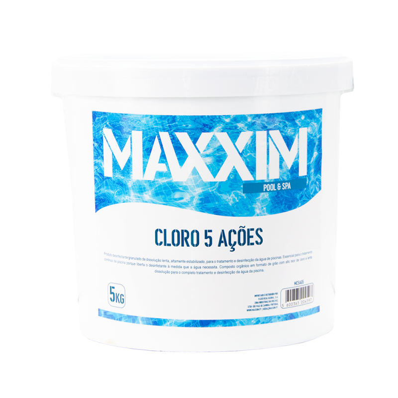 Cloro 5 Acciones Granulado 5Kg Maxxim