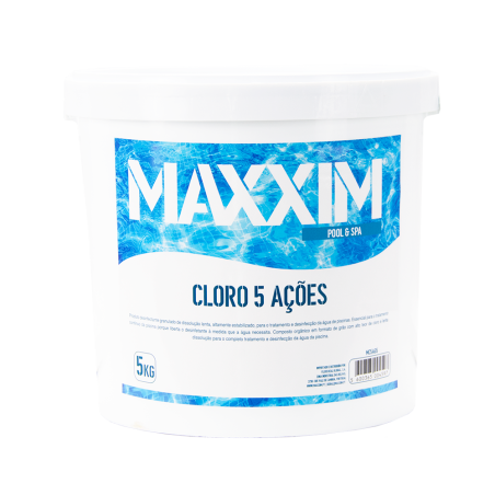 Cloro 5 Acciones Granulado 5Kg Maxxim