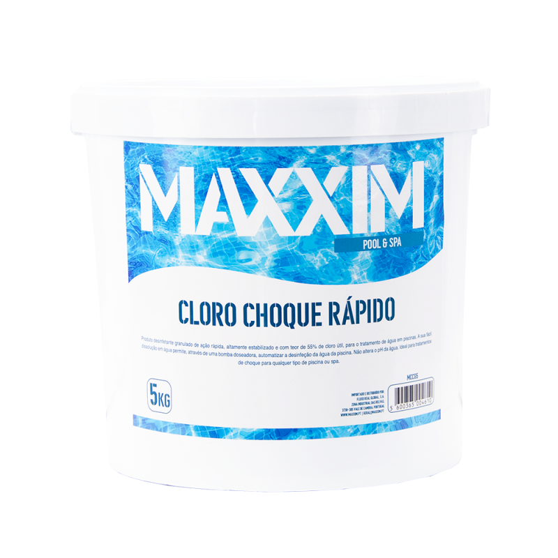 Cloro Choque Granulado 5Kg Maxxim