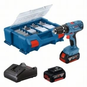 Berbequim GSB 18V-21 + 2 Baterias 4Ah 06019H110C Bosch