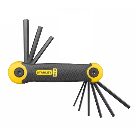 Juego de 8 Claves Torx hexagonales 2-69-266 Stanley