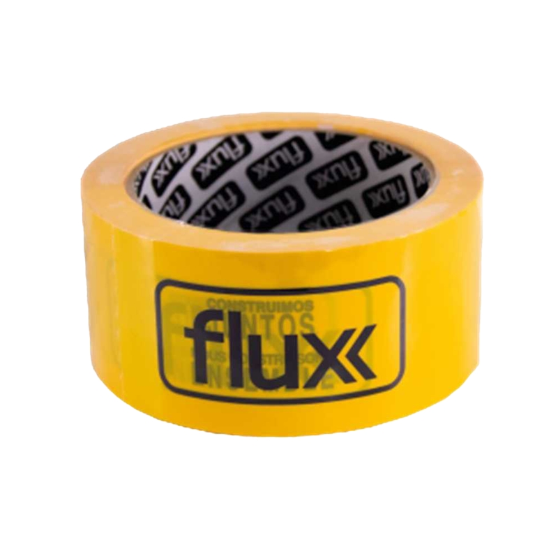 Ruban Adhésif Jaune 48mm 66m Flux