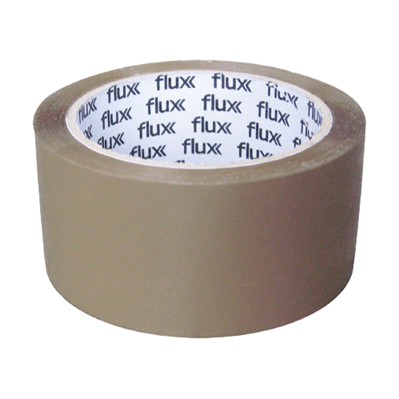 Brown No Noise Packing Adhesive Tape 48mm 66m Flux