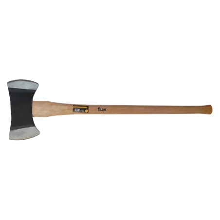 Double Axe with Wooden Handle 1500gr Flux