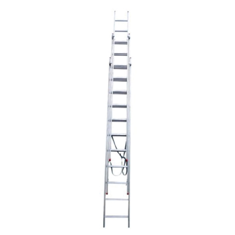 Aluminum Triple Extension Square Step Ladder