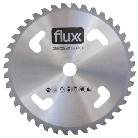 Disco Diamante Mato/Erva 40 Dentes Flux