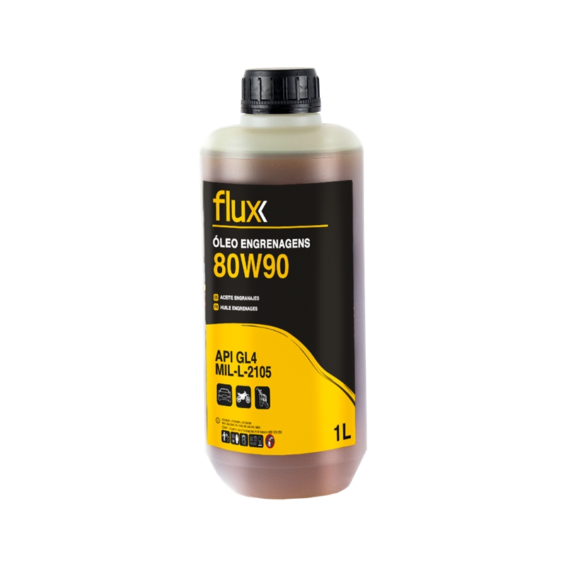 Huile pour engrenages 80W90 GL4 1lt Flux