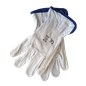 White Genuine Leather Glove