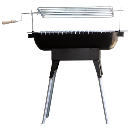 Barbecue Ovale Cuisse Haute 3 Poulets Flux