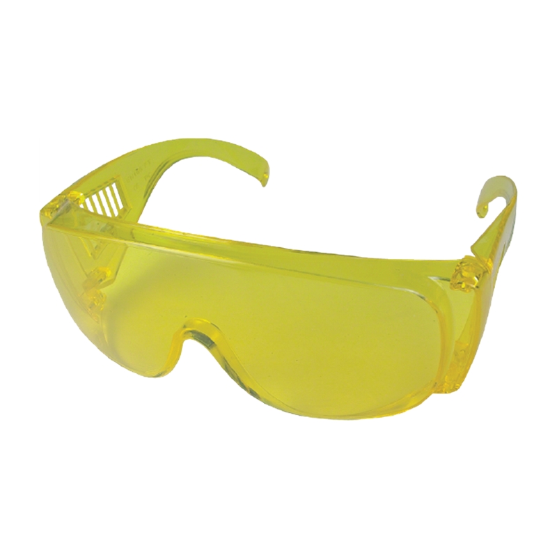 Lunettes de protection, tiges de verres jaunes Flux