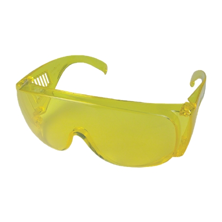 Lunettes de protection, tiges de verres jaunes Flux