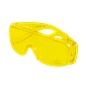 Lunettes de protection, tiges de verres jaunes Flux