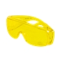 Óculos Proteção Hastes Lente Amarela Flux