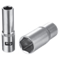 Chrome Vanadium Hexagonal Spark Plug Socket