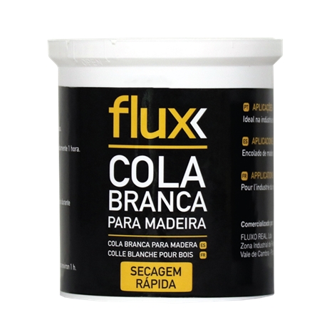 Cola Madeira Branca 1000gr Flux - FCMB1000