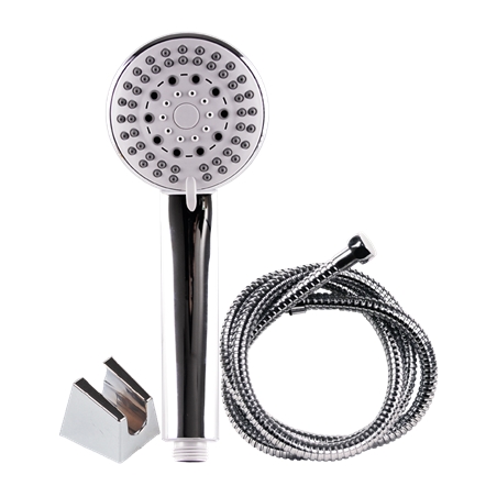 Ensemble de Douche 5 Fonctions+Bec Bec 1,75m+Support Flux