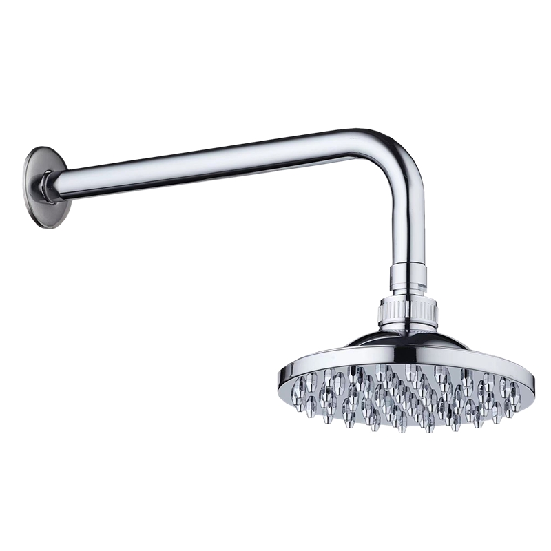 Douche ronde chromée 150 mm Tube de flux T106