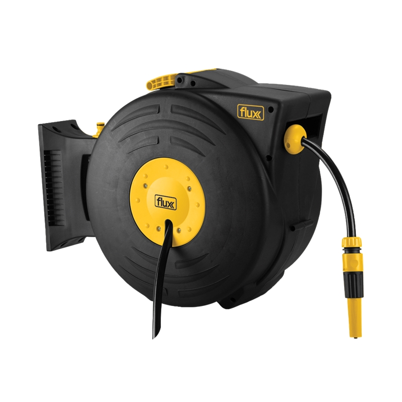 Automatic Retractable Hose Reel 1/2" 20mts Flux