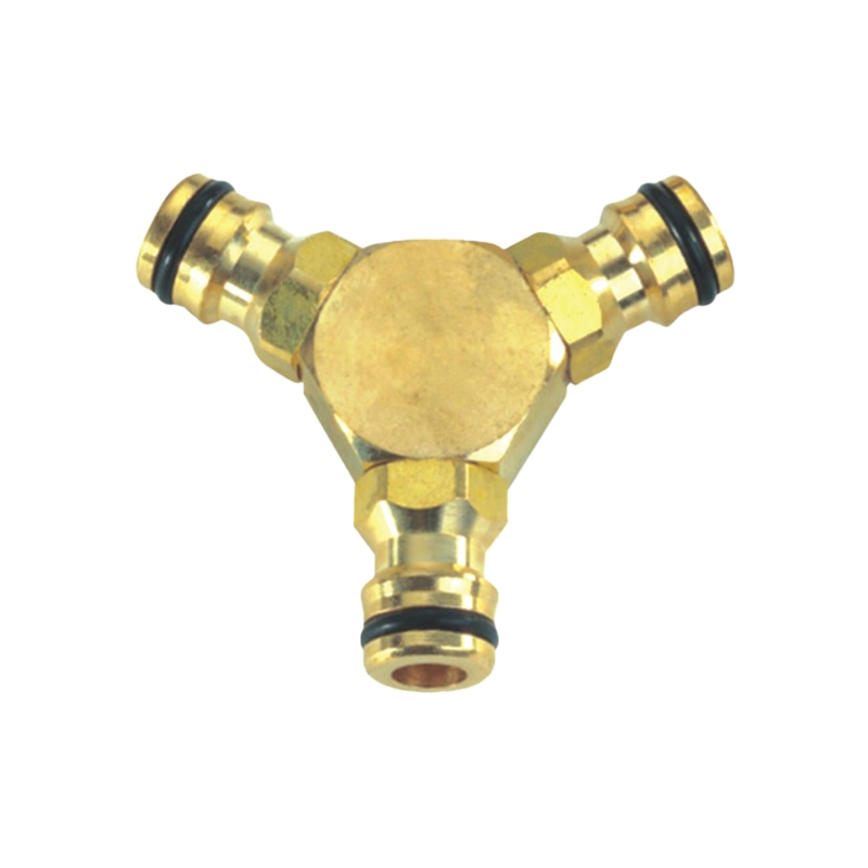 Brass Quick Union 3-Way Flux