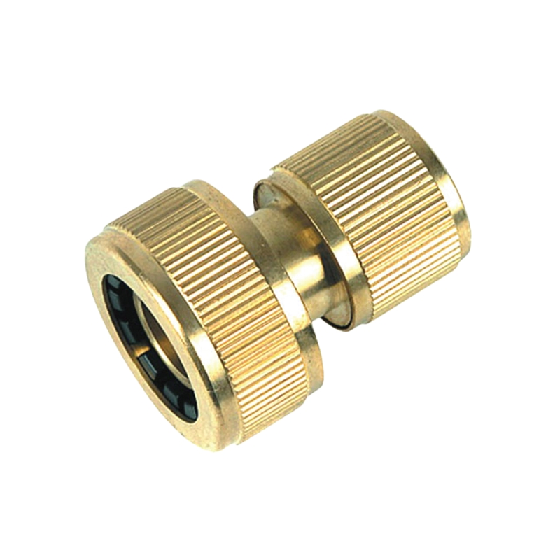 Quick-Coupling Hose Connector in Brass 3/4" Flux