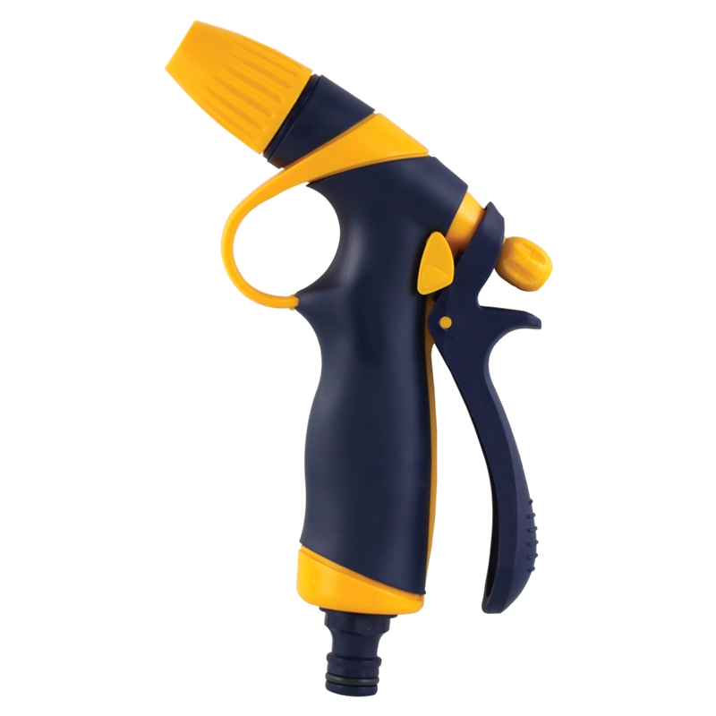 Adjustable Pistol Type Watering Nozzle With Flux Rubber Handle