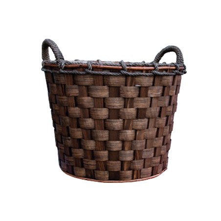 Round Firewood Basket no. 6 Flux