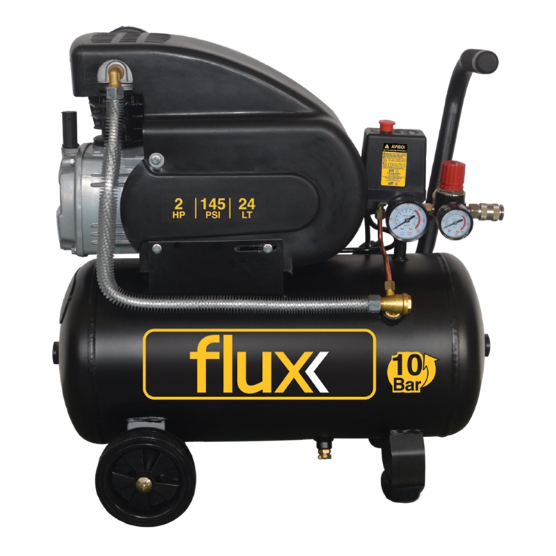 Air Compressor 24lt 2.0HP Flux