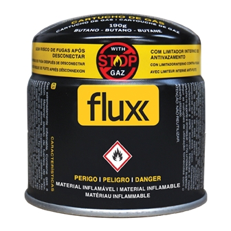 Cartucho Gás Butano 190gr Flux - FCGB190