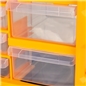 Organizador Monoblock 26 Cajones 497 x 250 x 157mm Flux