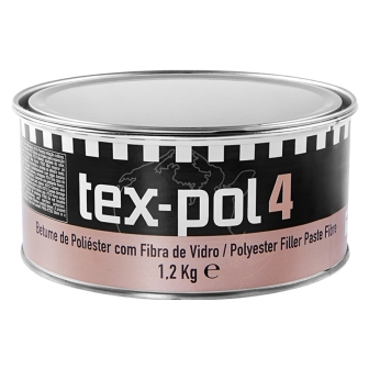 Betume Poliester Fibra Vidro Tex-Pol 4 Indasa - DIBPFVT4