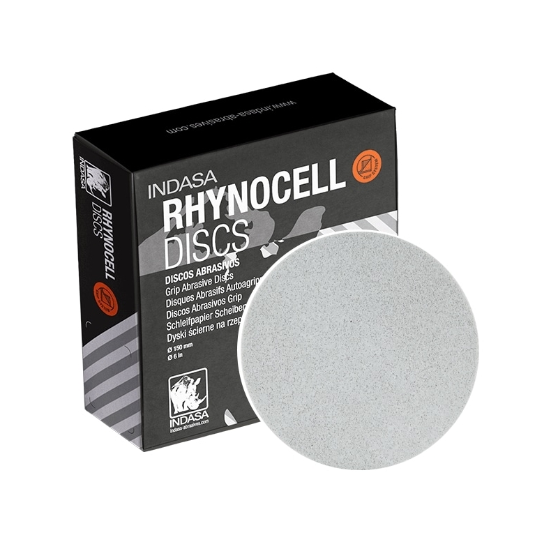 Disco de lija Rhynocell 150MF G3000 Indasa