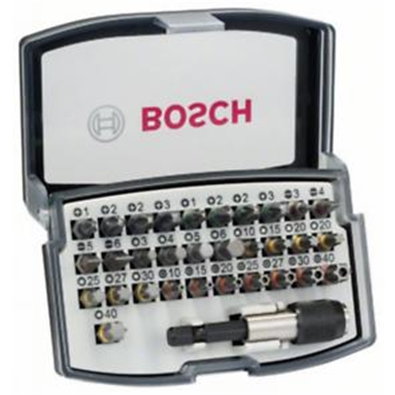 Puntas de atornillar extra dura 32 2607017319 Bosch