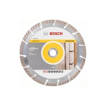 Disco de diamante universal 230x22,23 2608615065 Bosch