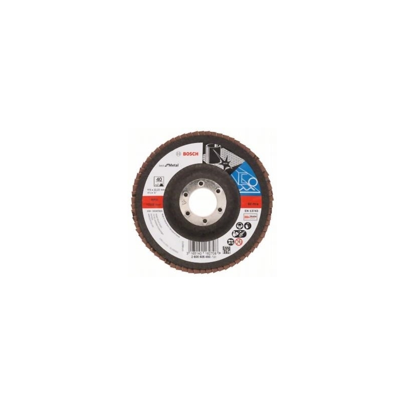 Cubreobjetos de lijado de disco 115mm G40 Bosch 2608605450