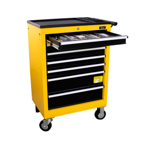 Metal Cart 7 Drawers with Tools 222 Flux pieces