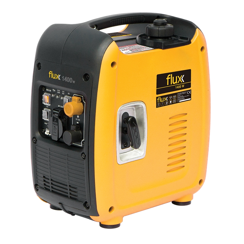 Silent Single-Phase Gasoline Inverter Generator 1400W Flux