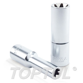 Chave Caixa Longa Torx 1/4" E10 BAEH0810 Toptul - DTCCLT14E10