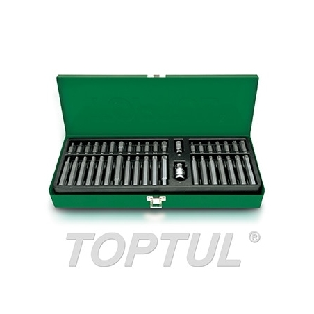 Jogo Bits 3/8"-1/2" 40 Peças GAAD4002 Toptul