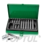 Jogo Bits Torx 1/2" 15 Peças GAAD1506 Toptul