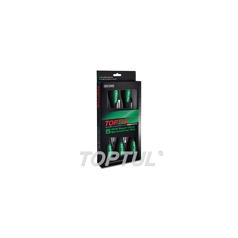 Kit de destornilladores Phillips 5piezas GAAE0507 Toptul