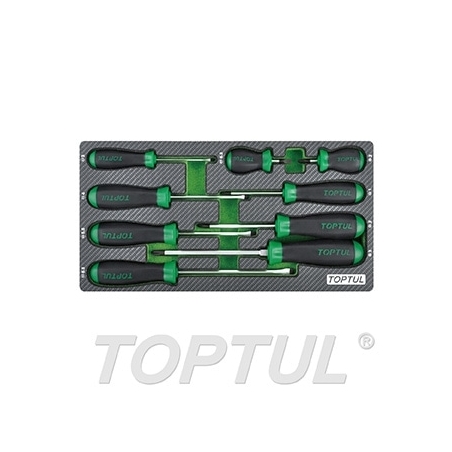 Kit de destornilladores Phillips 9piezas GEA0909 Toptul