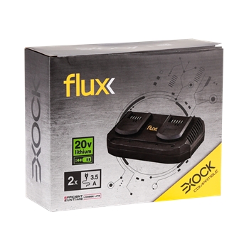 Carregador Rápido Duplo 20V 2x3,5A Exock Flux - FCRD20E