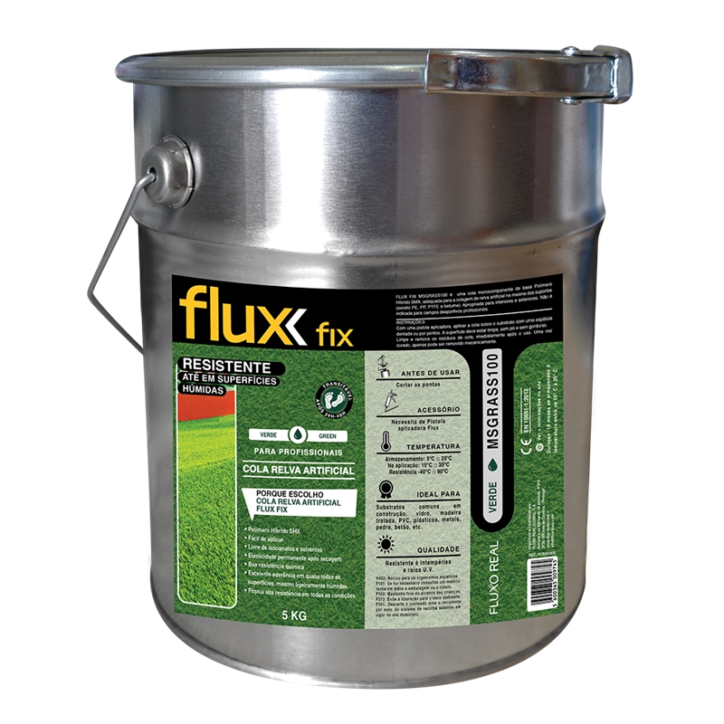 Cola Relva Artificial Verde MSGRASS100 5Kgs Flux