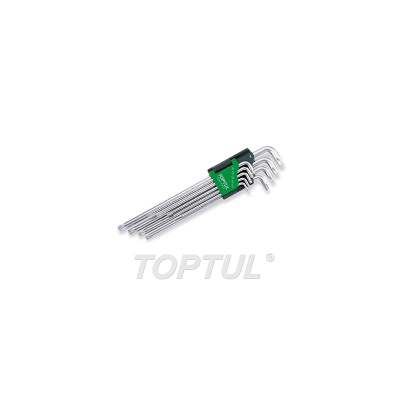 Juego de Claves Torx largas 9 piezas GAAL0923 Toptul