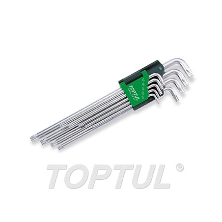 Juego de Claves Torx largas 9 piezas GAAL0923 Toptul