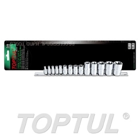 Jogo Chaves Caixa Torx 1/4", 3/8" e 1/2" GAAR1402 Toptul - DTJCCT14