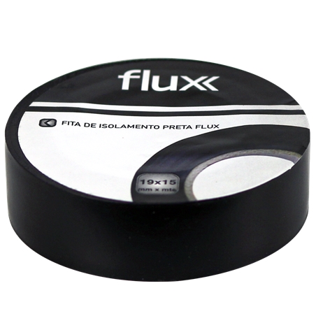 Black Insulation Tape 19mm 33mt Flux - FFIP1933